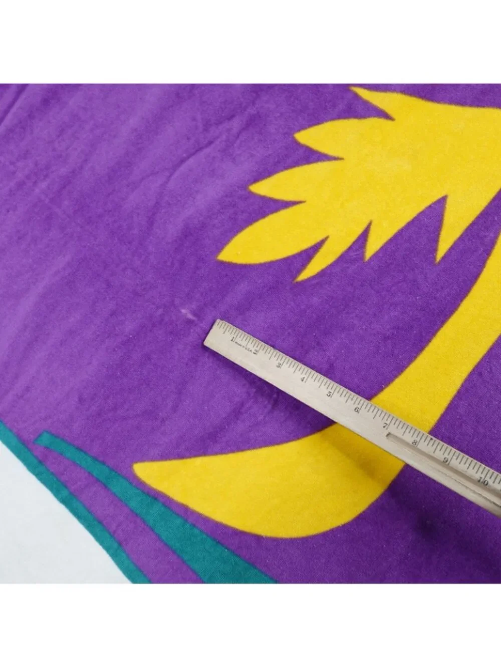 Players Inc NFL Beach Towel Purple Vintage 30 x 66